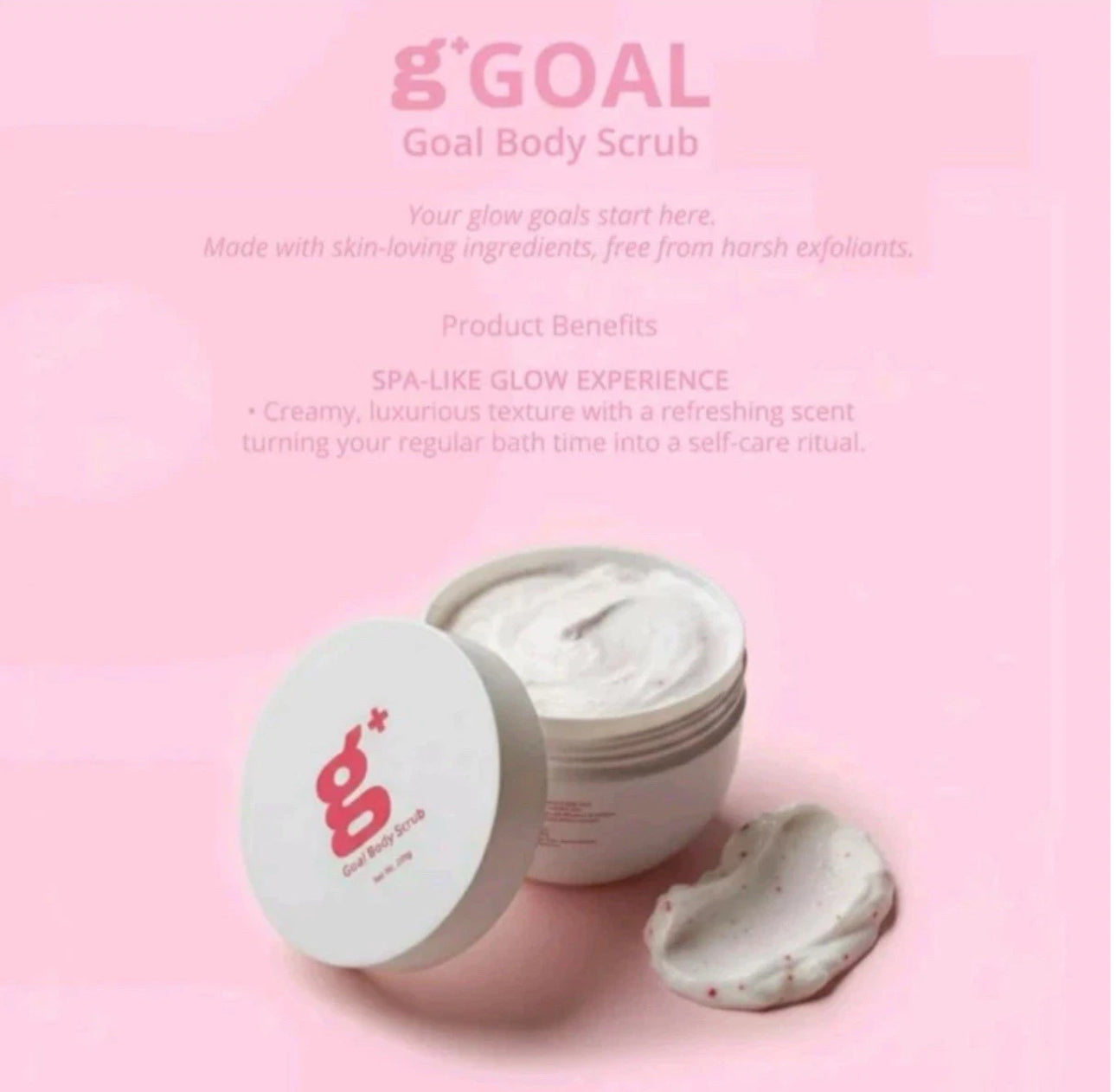 Beautylab G+ Goal Body Scrub 250g