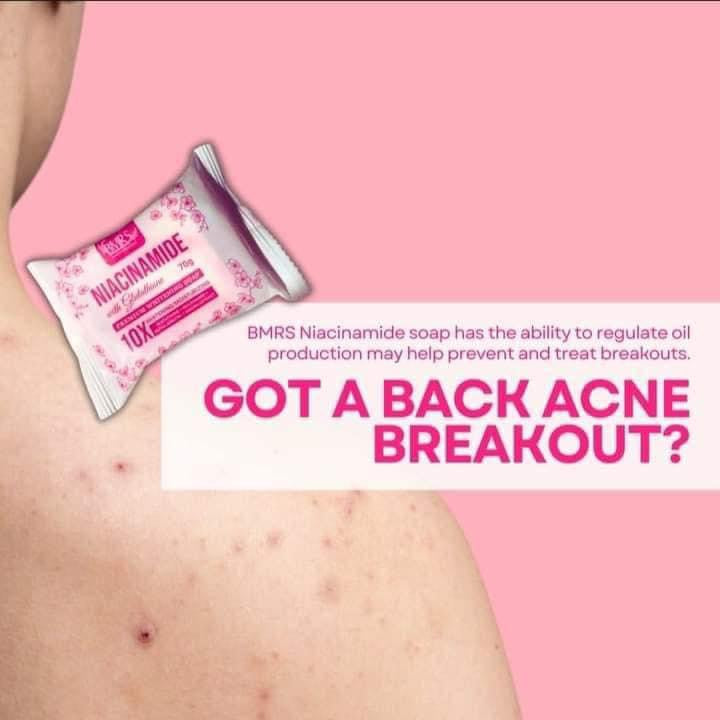 BMRS - NIACINAMIDE SOAP W/GLUTATHIONE 70g