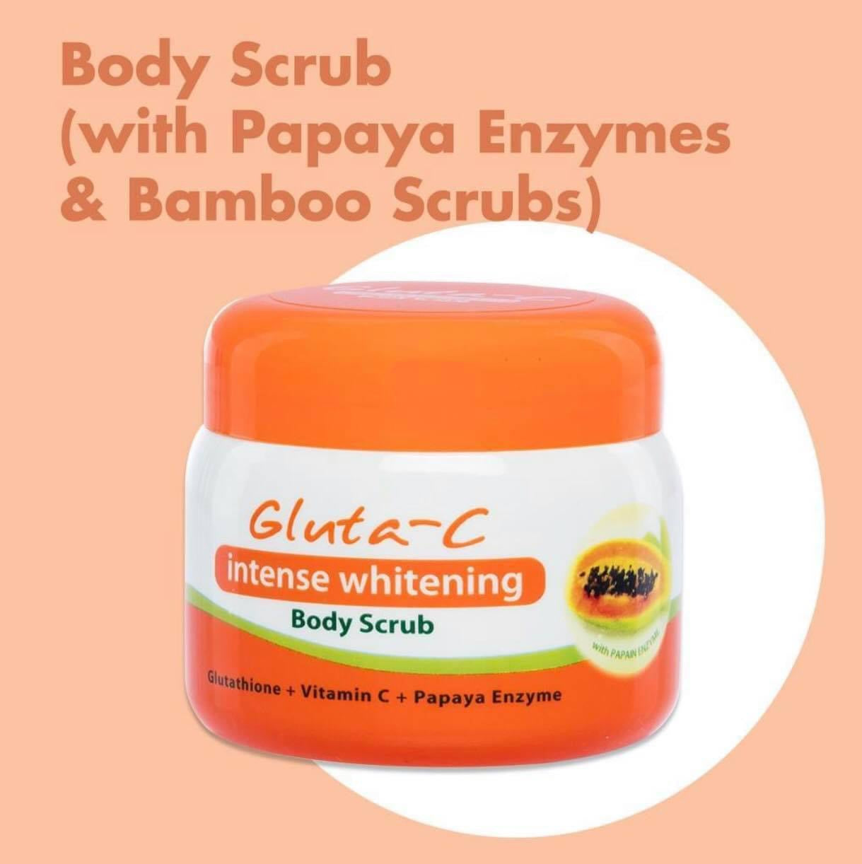 GLUTA C INTENSE WHITENING BODY SCRUB 250G