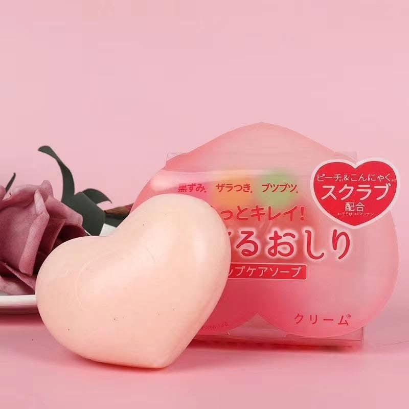 Pelican Hip & Booty Care Scrub Soap Peach Scent 85g