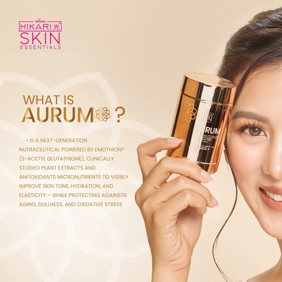Hikari Skin essentials - AURUM Glutathione 30 caps