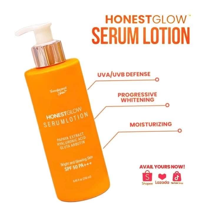 HonestGlow Transformed skin Serum Lotion 250ML