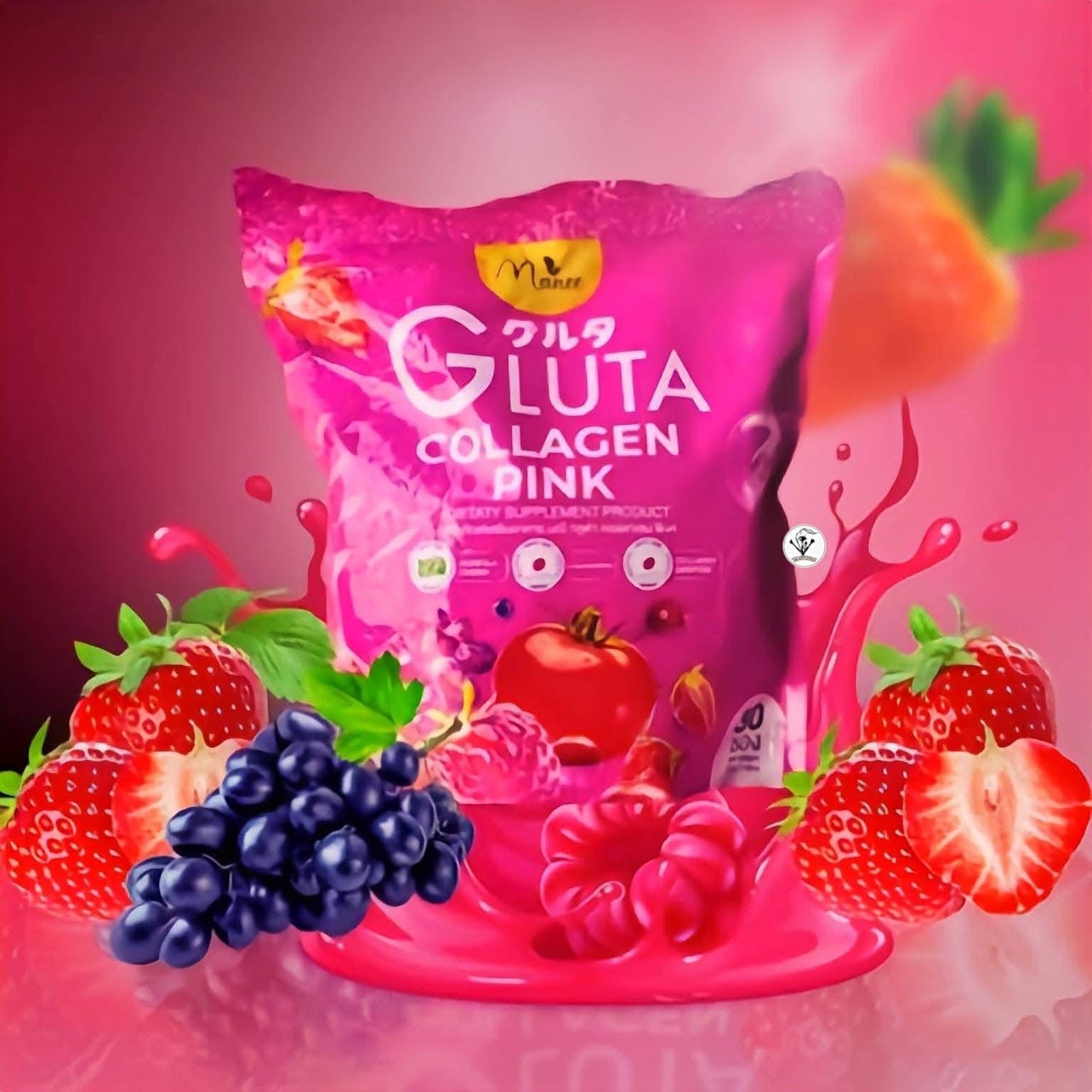 MANEE - GLUTA COLLAGEN PINK JUICE -30sachet/Pack