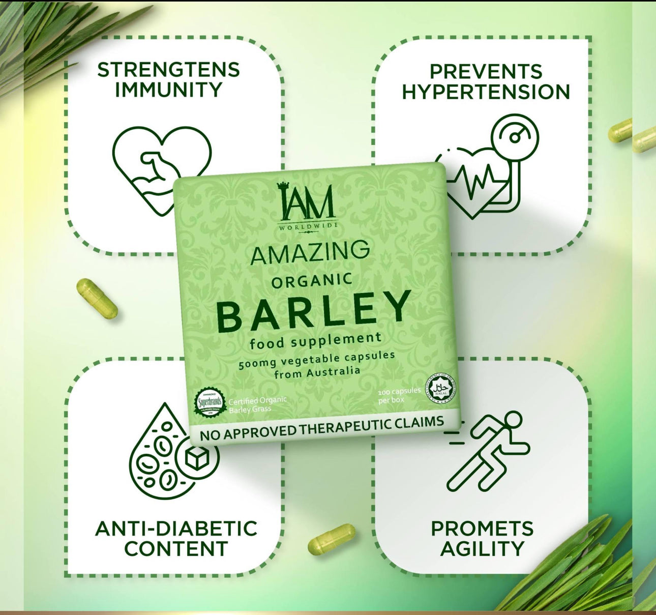 IAM BARLEY CAPSUL