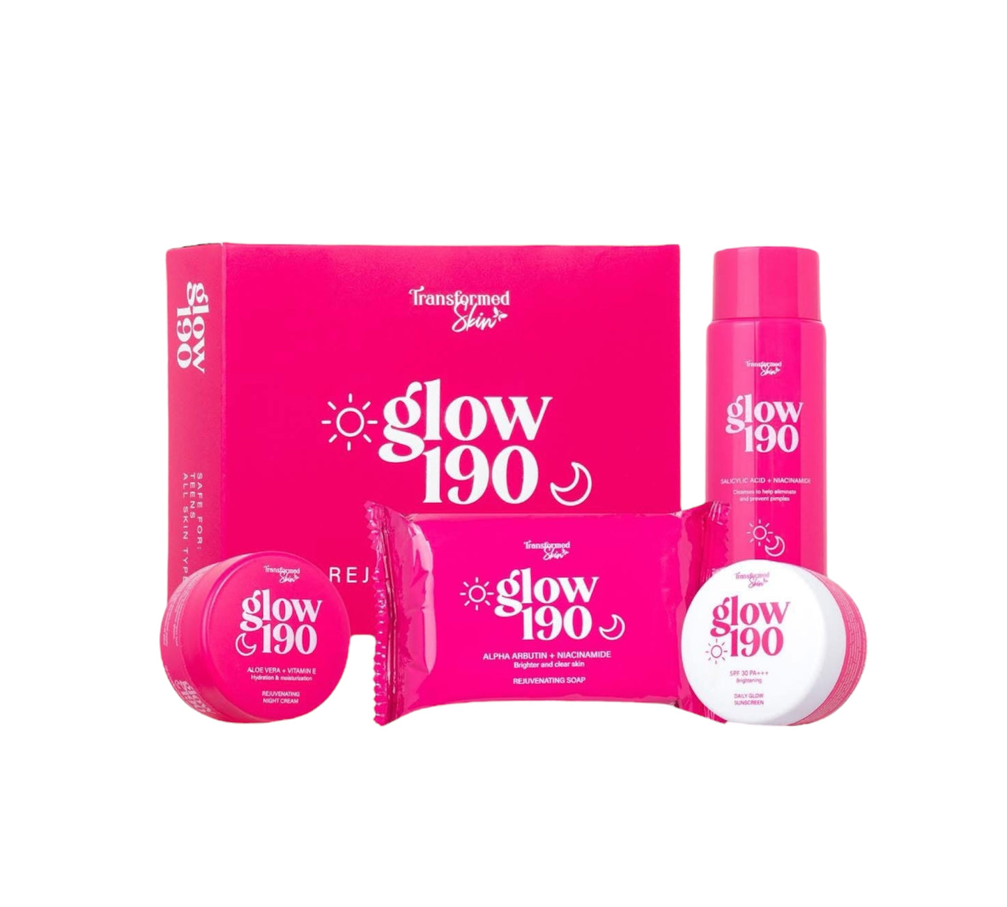 Honestglow 190 Rejuvenating facial set