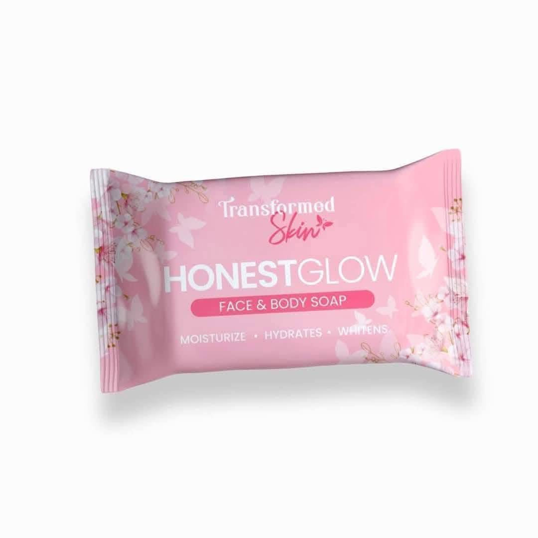 HonestGlow Transformed Skin- Face & Body Soap 125g