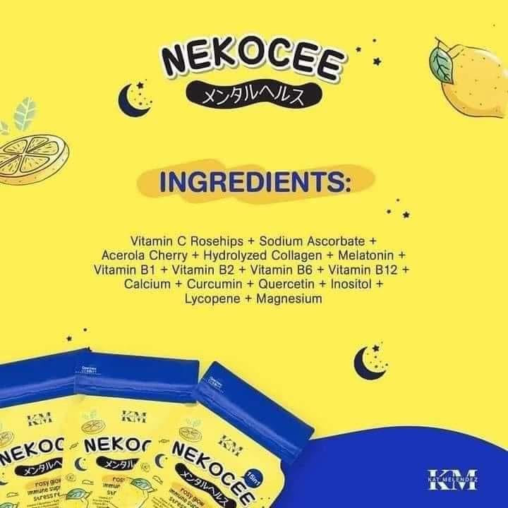 Nekocee 15in1 by. Kath Melendez / 30 capsul