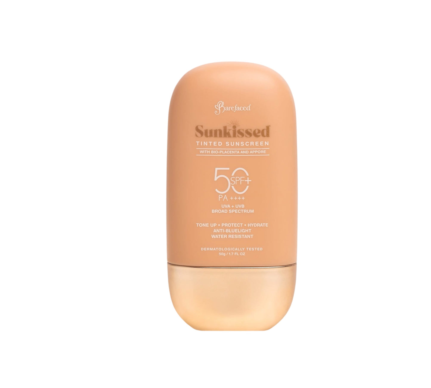 BAREFACED Sunkissed Tinted Sunscreen SPF50 PA+++, 50g