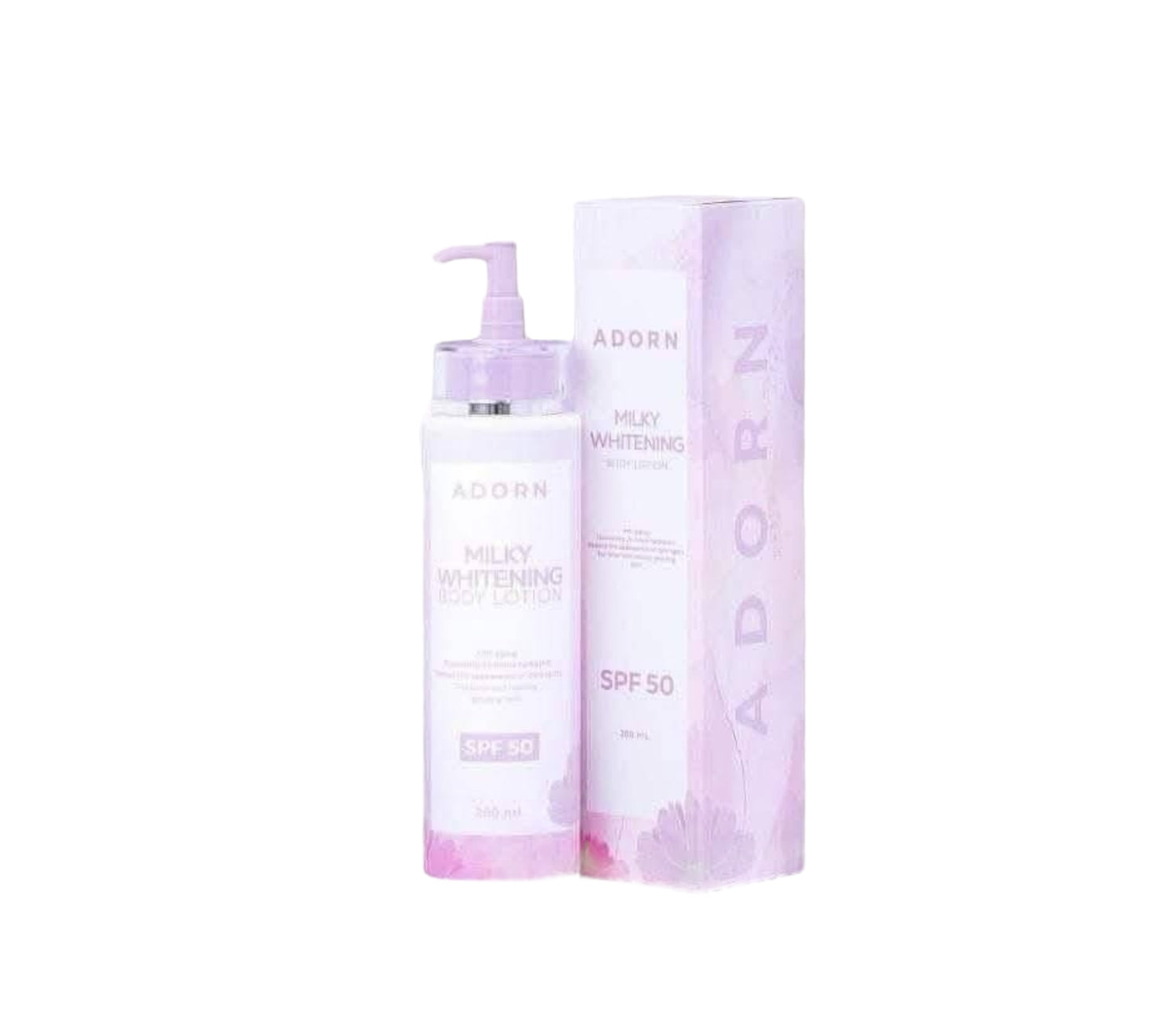 Adorn by Calmskin - Milky Whitening Body Lotion SPF50 -200ML