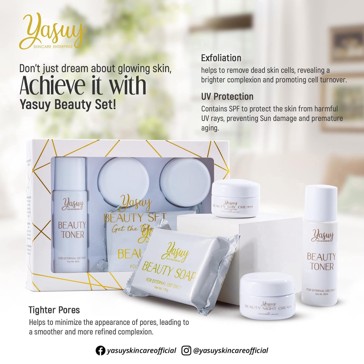 Yasuy Skin Rejuvenating set (new pack)