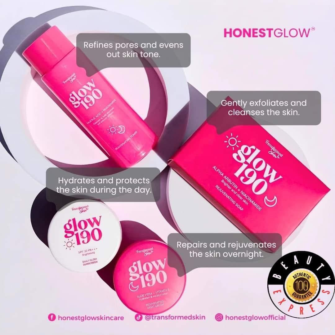 Honestglow 190 Rejuvenating facial set