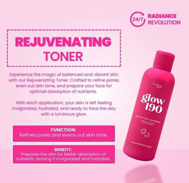 Honestglow 190 Rejuvenating facial set