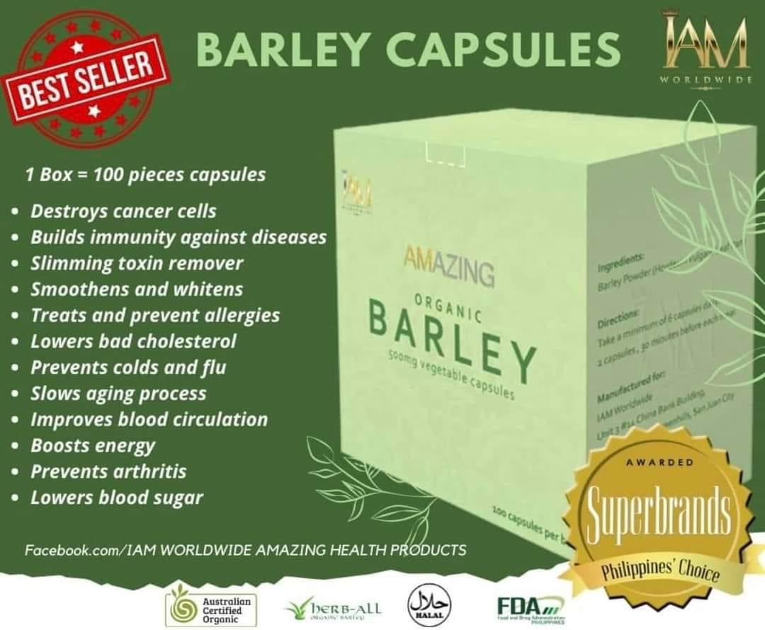 IAM BARLEY CAPSUL