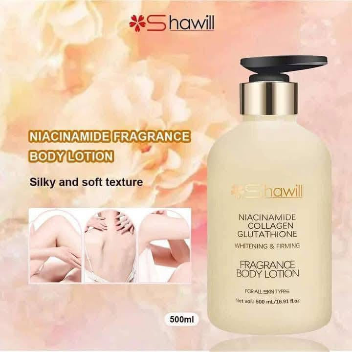 SHAWILL- Niacinamide Collagen & Glutathione Whitening Body Lotion