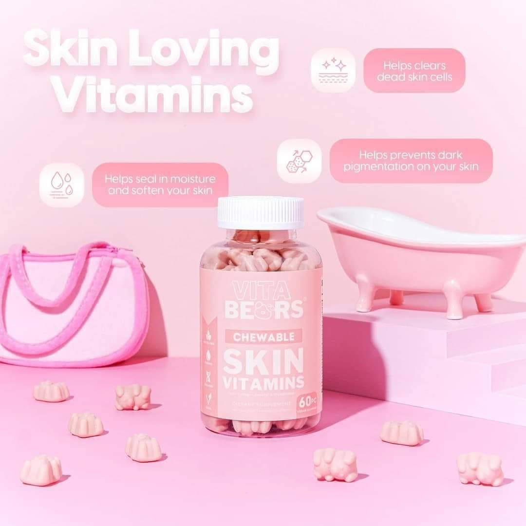 Vitabears -Skin Vitamins | 60 Gummies