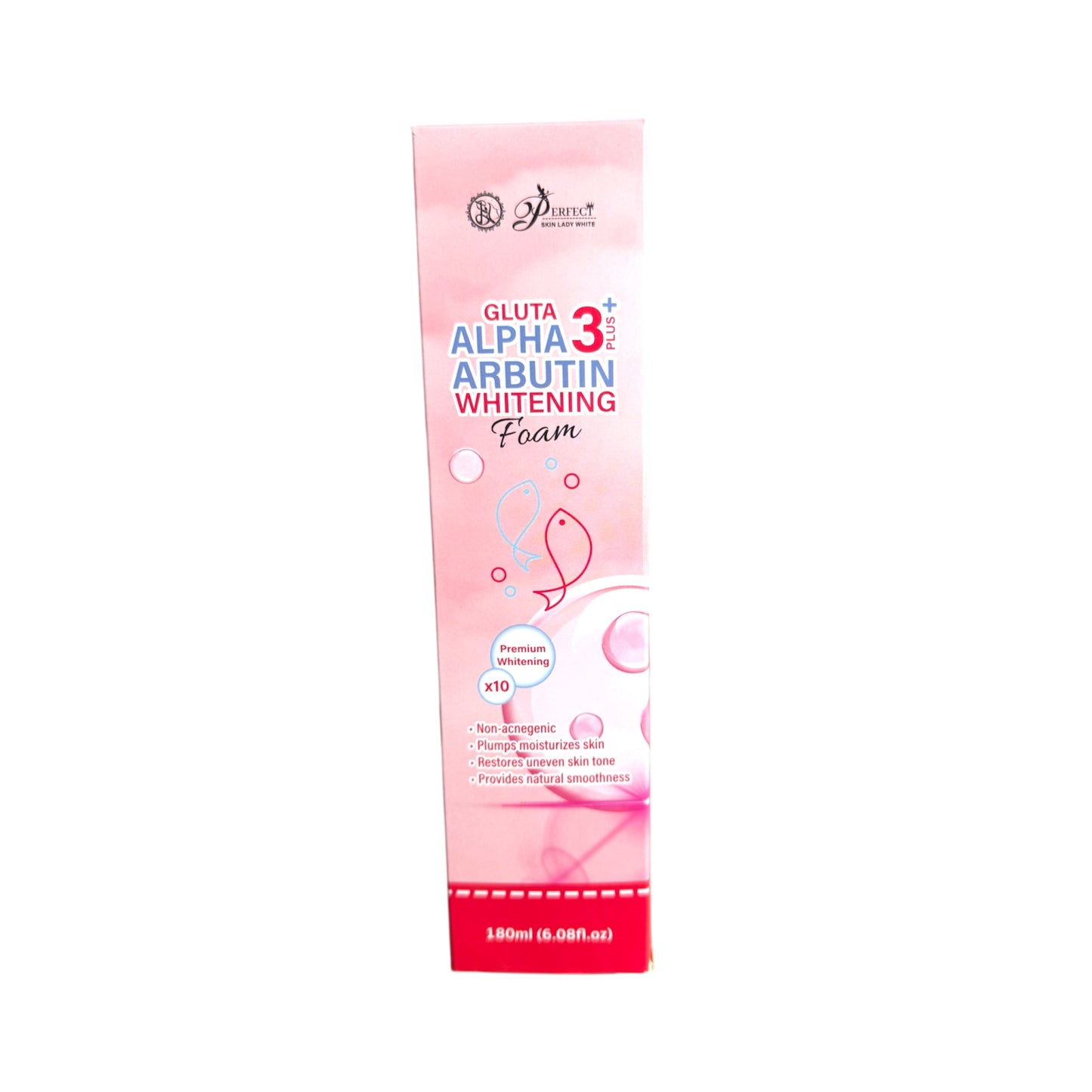 Perfect skin lady alpha Arbutin 3 plus whitening foam wash