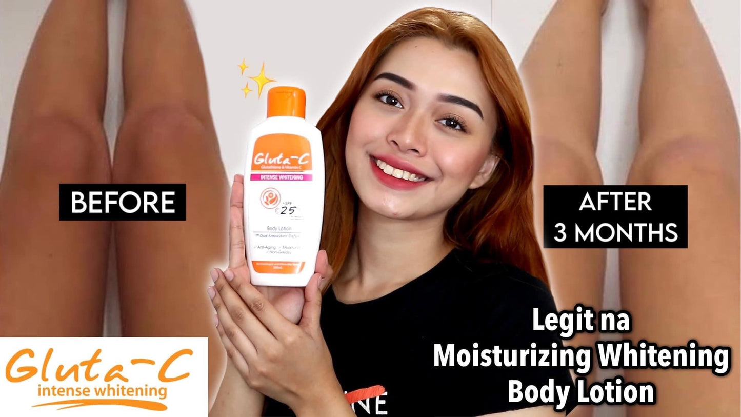 Gluta C intense whitening lotion 300ml - Shop Essential Skin Care Products online | Natural Organic skin care products | ROSYSKIN ESSENTIALS LLC
