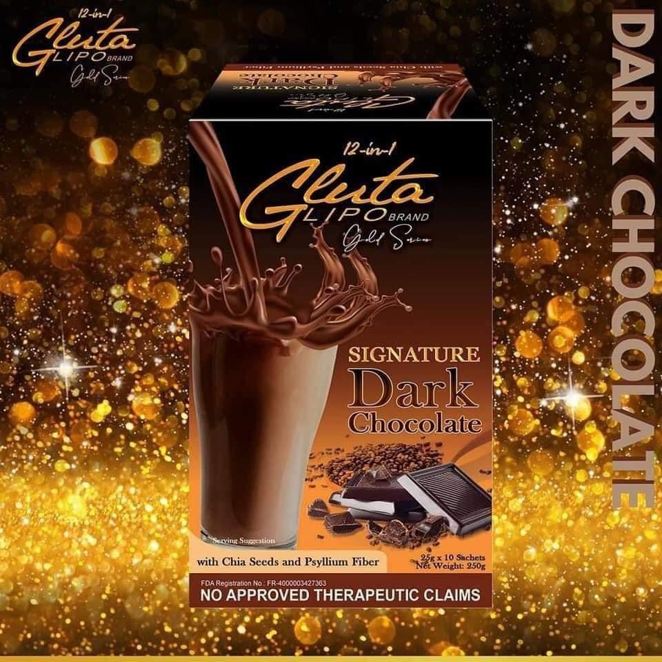 GlutaLipo Signature Dark Chocolate (Gold Series) - Shop Essential Skin Care Products online | Natural Organic skin care products | ROSYSKIN ESSENTIALS LLC