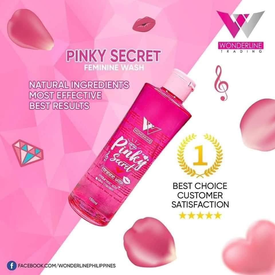 PINKY Feminine Wash 150ml - Shop Essential Skin Care Products online | Natural Organic skin care products | ROSYSKIN ESSENTIALS LLC