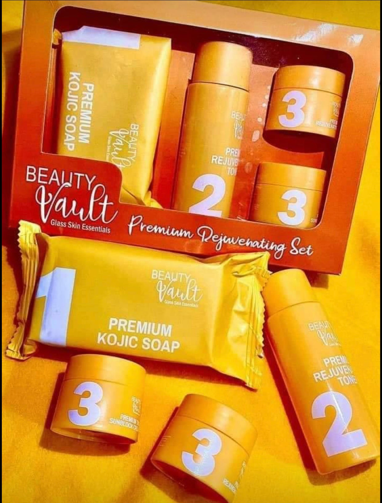 Beauty Vault Premium Rejuvenating set - Shop Essential Skin Care Products online | Natural Organic skin care products | ROSYSKIN ESSENTIALS LLC