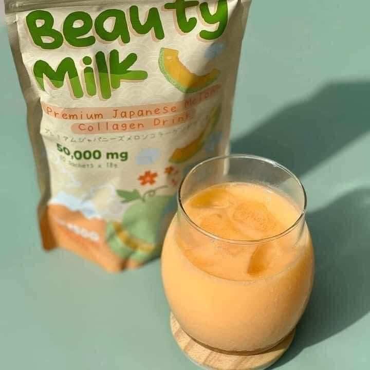Dear face Beauty Milk Premium Japanese Melon Collagen Drink 50.000mg