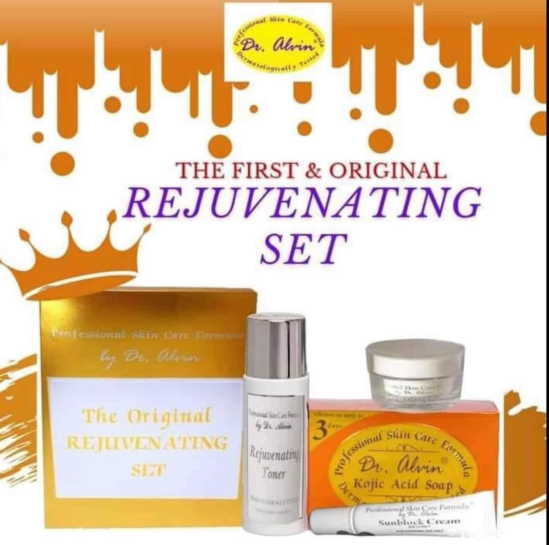 Dr Alvin Rejuvenating set (30days treatment) - Shop Essential Skin Care Products online | Natural Organic skin care products | ROSYSKIN ESSENTIALS LLC