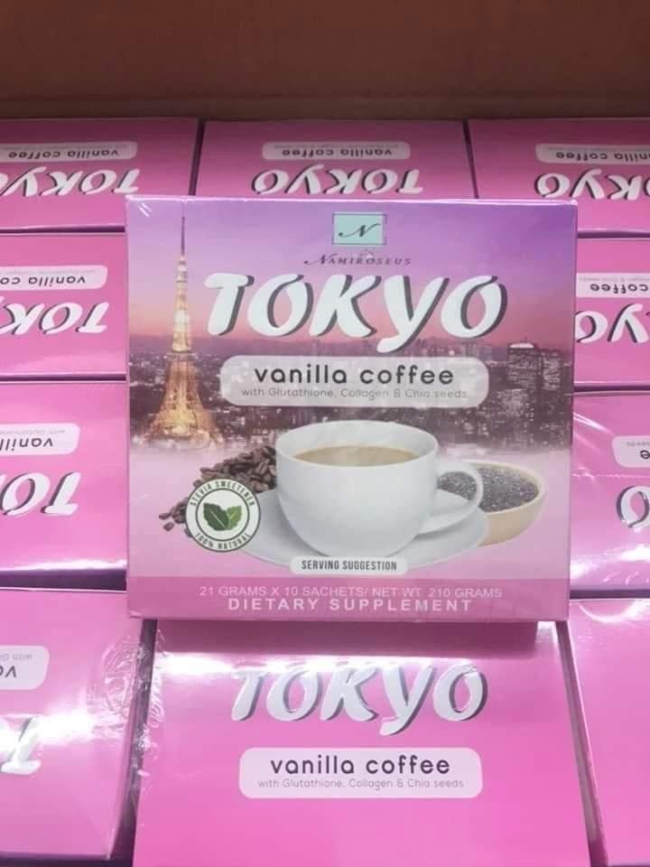 Tokyo Vanilla Coffee ~ NAMIROSEUS Slimming Coffee 10sachet | 21g - Shop Essential Skin Care Products online | Natural Organic skin care products | ROSYSKIN ESSENTIALS LLC