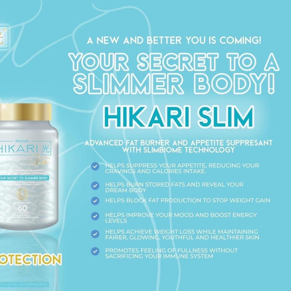 Beauty&U - Hikari Slim Advanced Fat Burner and Appetite Supressant With SlimBiome Technology