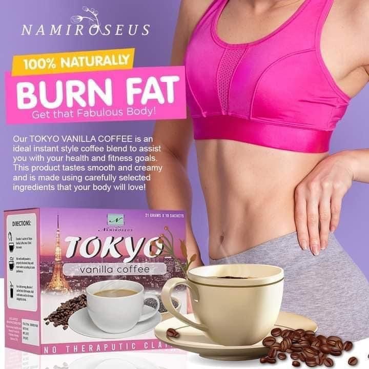 Tokyo Vanilla Coffee ~ NAMIROSEUS Slimming Coffee 10sachet | 21g - Shop Essential Skin Care Products online | Natural Organic skin care products | ROSYSKIN ESSENTIALS LLC