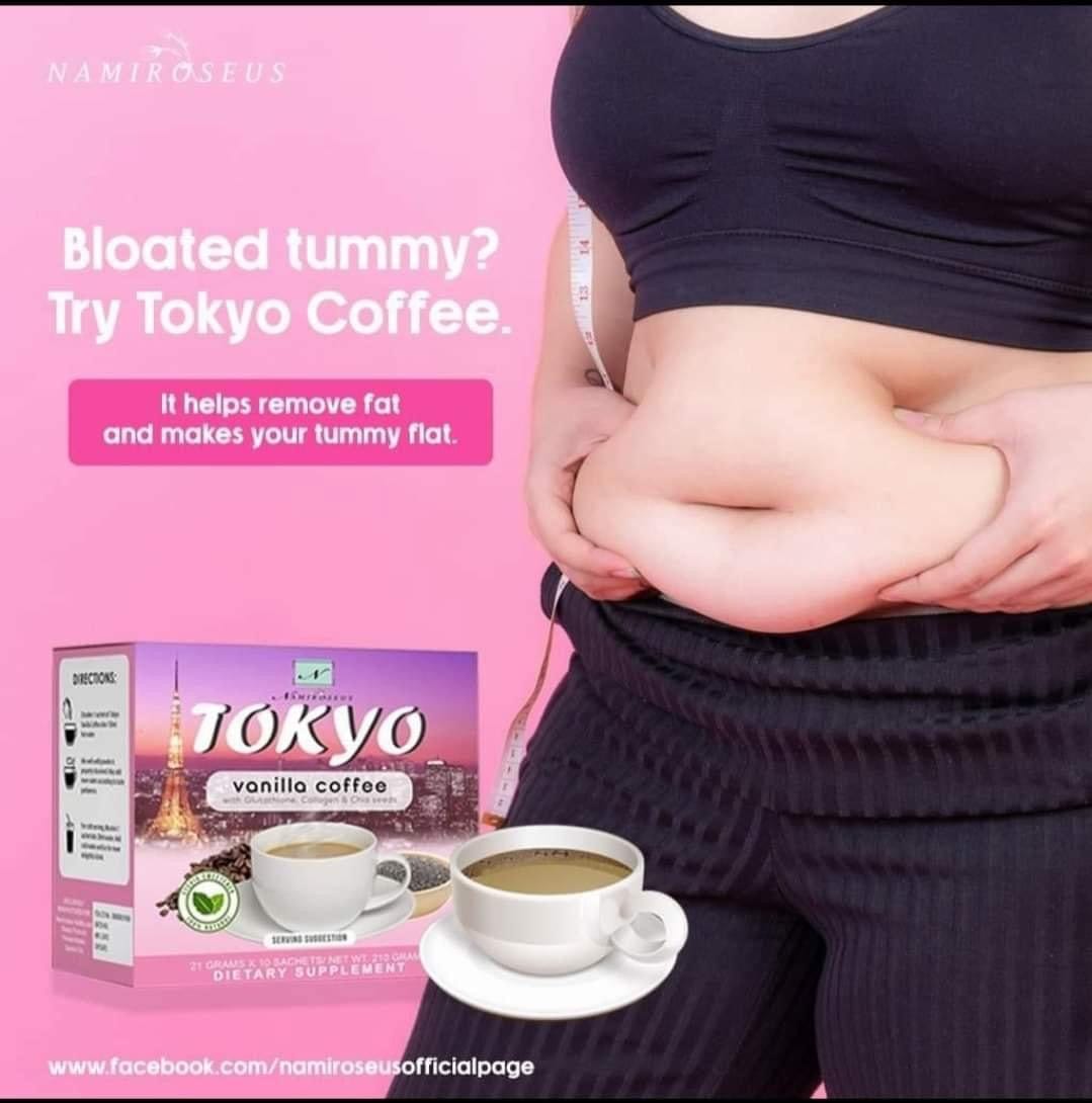 Tokyo Vanilla Coffee ~ NAMIROSEUS Slimming Coffee 10sachet | 21g - Shop Essential Skin Care Products online | Natural Organic skin care products | ROSYSKIN ESSENTIALS LLC