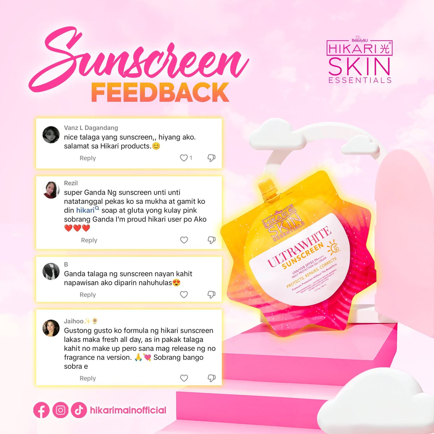 Hikari - ULTRAWHITE SUNSCREEN 50ML