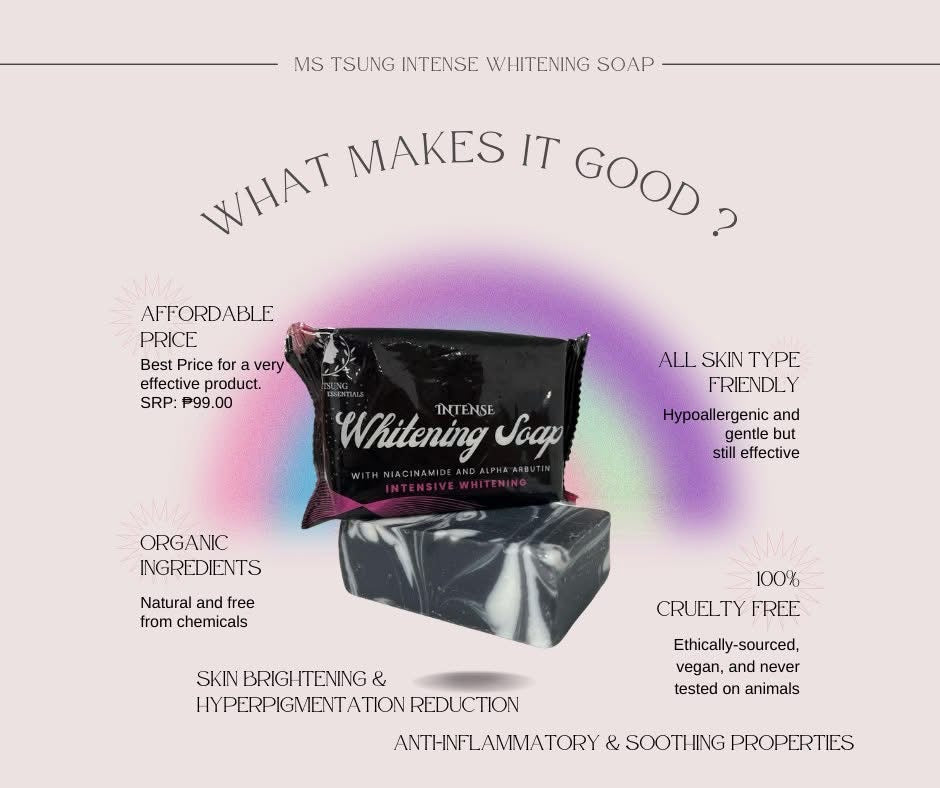 Ms. TSUNG essentials - intensive Whitening soap 135g