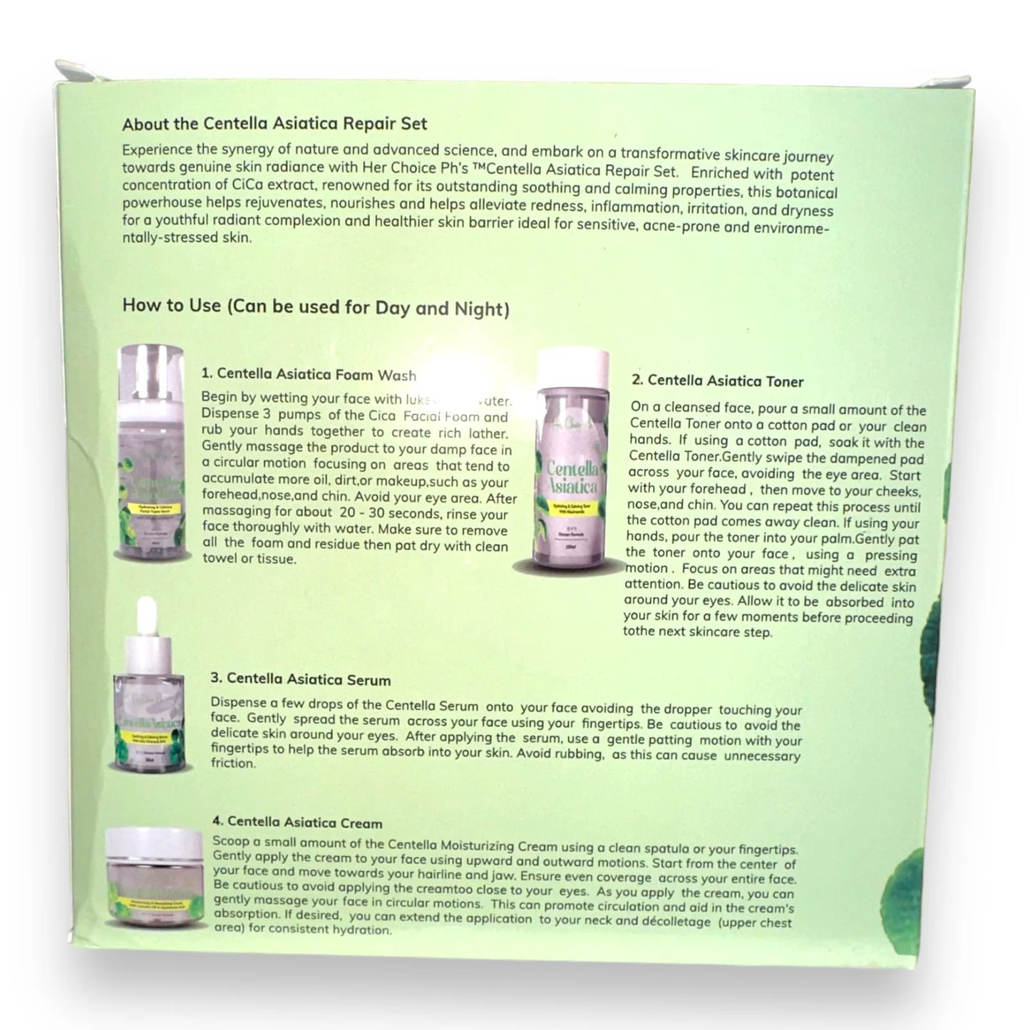 Her Choice PH - Centella Asiatica Premium Repair Set