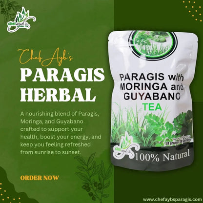 Paragis w/ moringa & Guyabano Tea 36g -20 tea bags