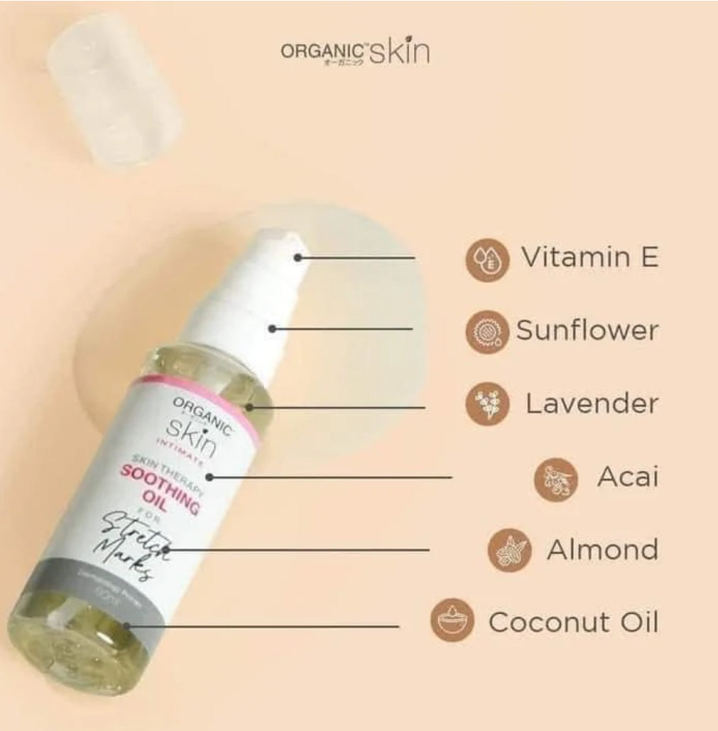 organic skin intimate - BEAUTY OIL -barely there collagen oil 60ml