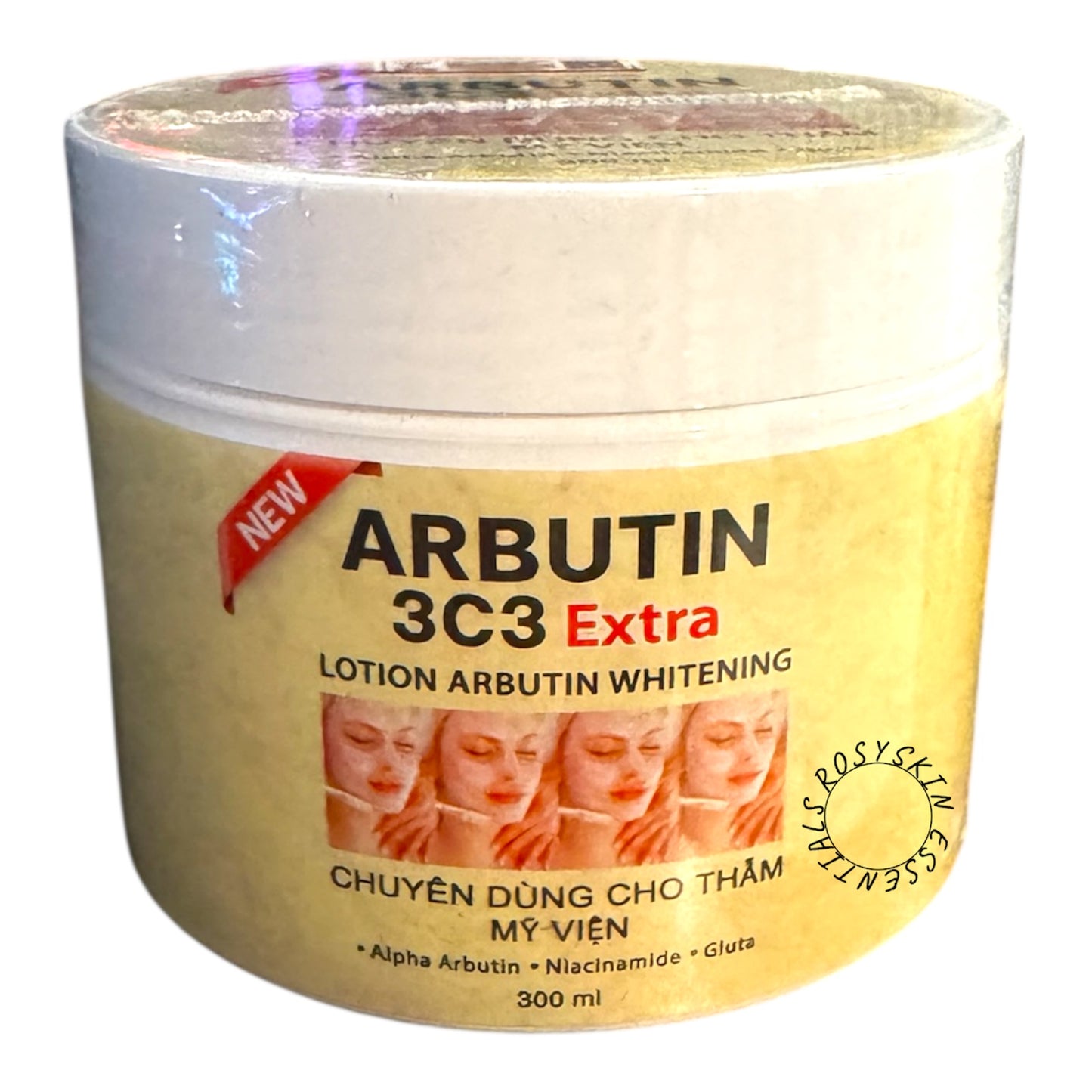 New Arbutin 3C3 EXTRA Skin Whitening Body Cream -300ML