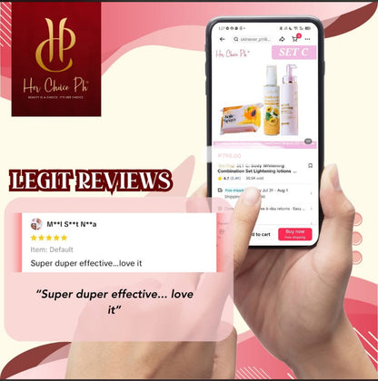 Her Choice Ph - Skin Care Trio Body whitening Set