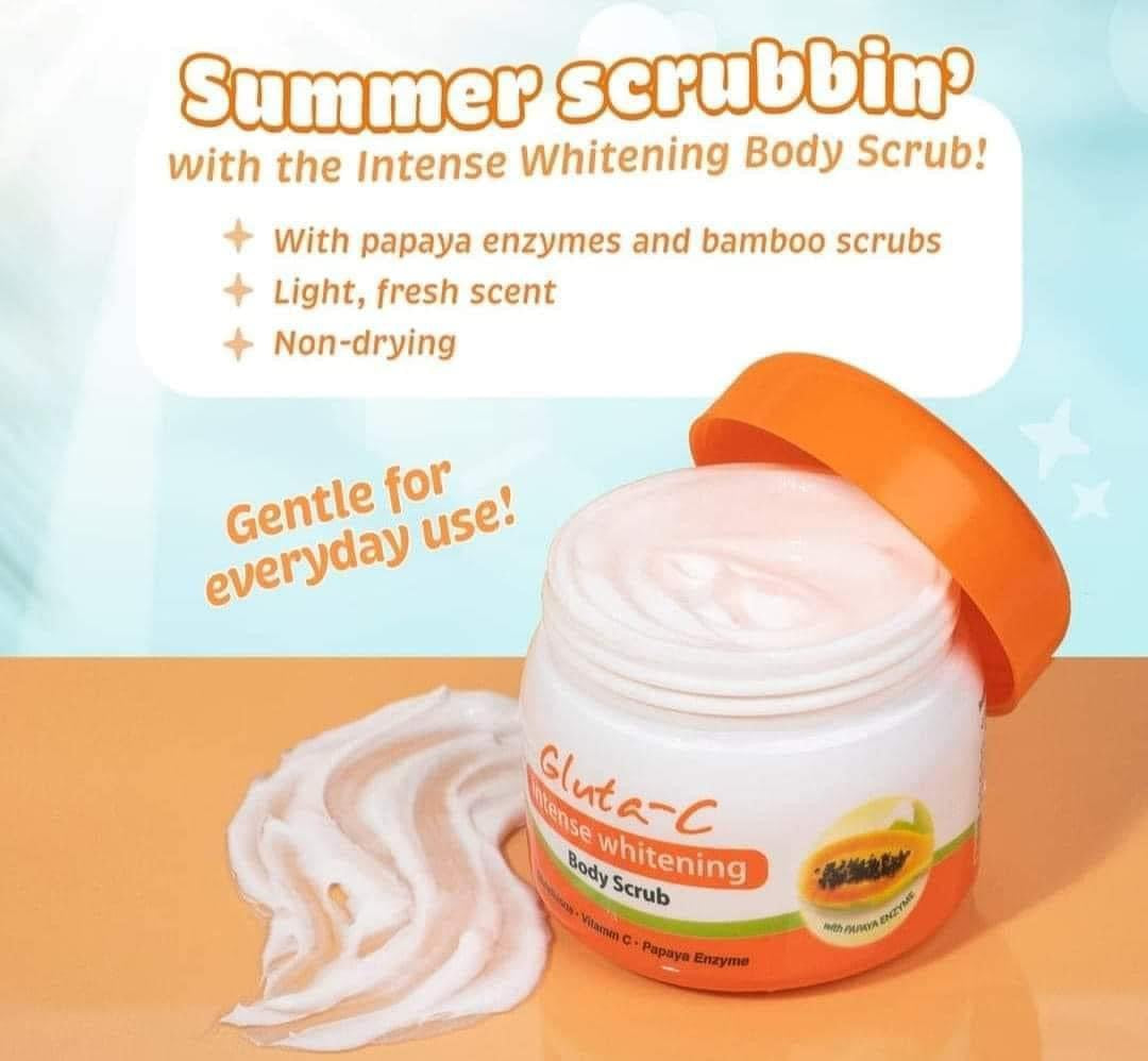 GLUTA C INTENSE WHITENING BODY SCRUB 250G