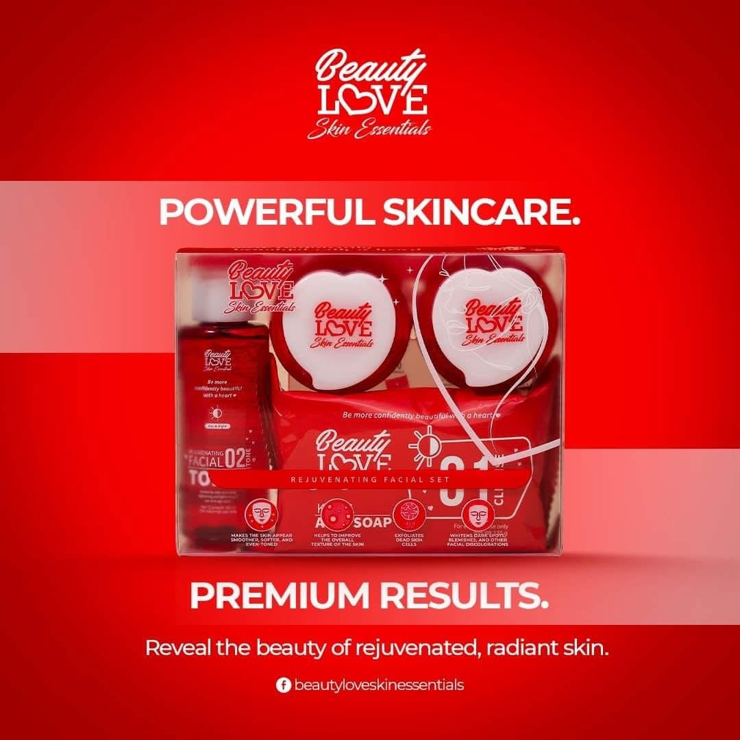Beauty Love Skin Essentials - Rejuvenating Facial Set
