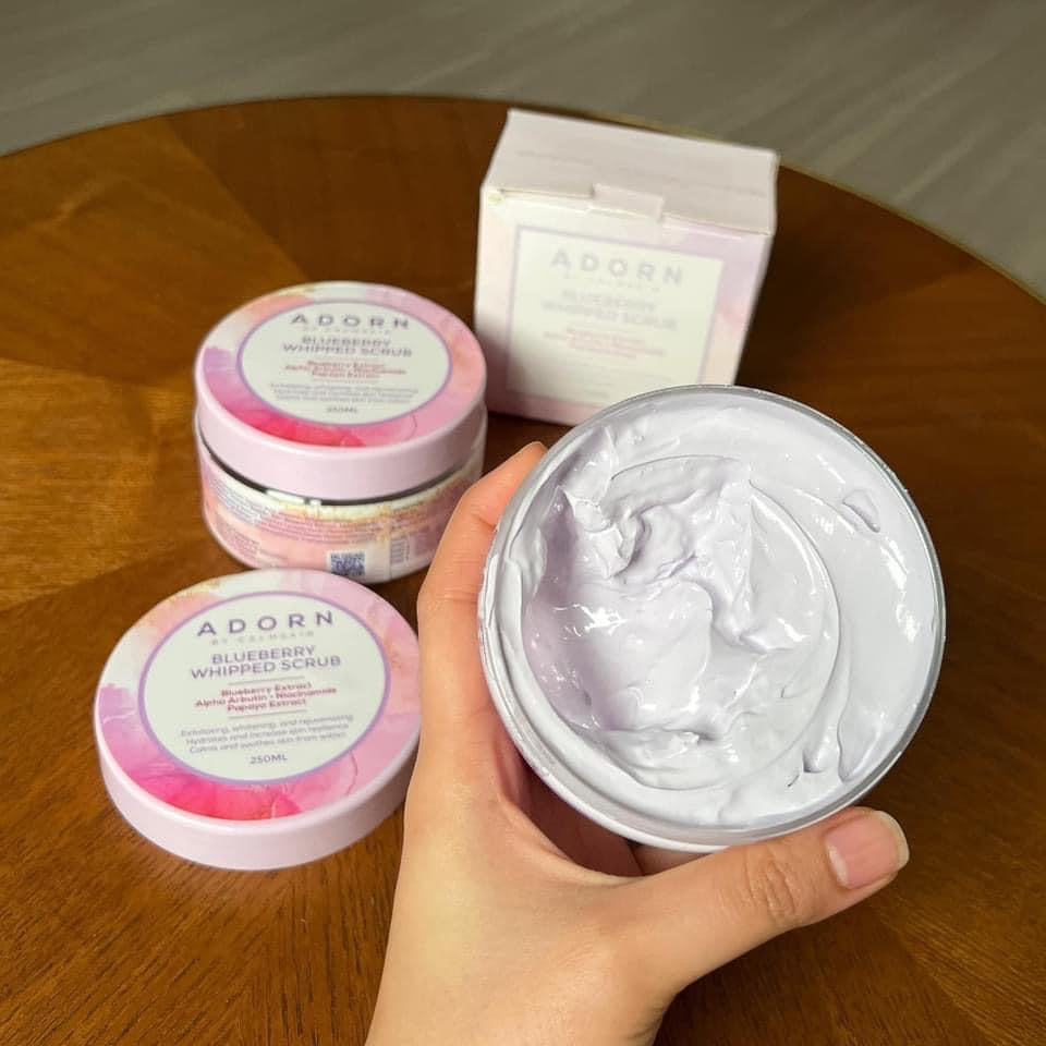 Adorn by. Calmskin Blueberry Whipped Scrub 250g