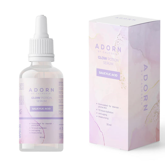 Adorn by. Calmskin- Glow Potion serum salicylic acid -30ML