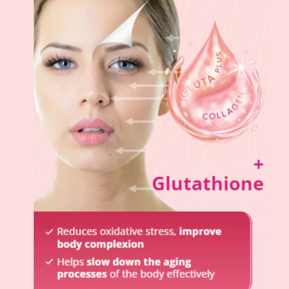 NATURE GLOW Gluta-Collagen Glow Gummies | 60 Cranberry Gummies ROSYSKIN ESSENTIALS LLC NATURE GLOW Gluta-Collagen Glow Gummies | 60 Cranberry Gummies ROSYSKIN ESSENTIALS LLC