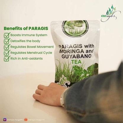 Paragis w/ moringa & Guyabano Tea 36g -20 tea bags