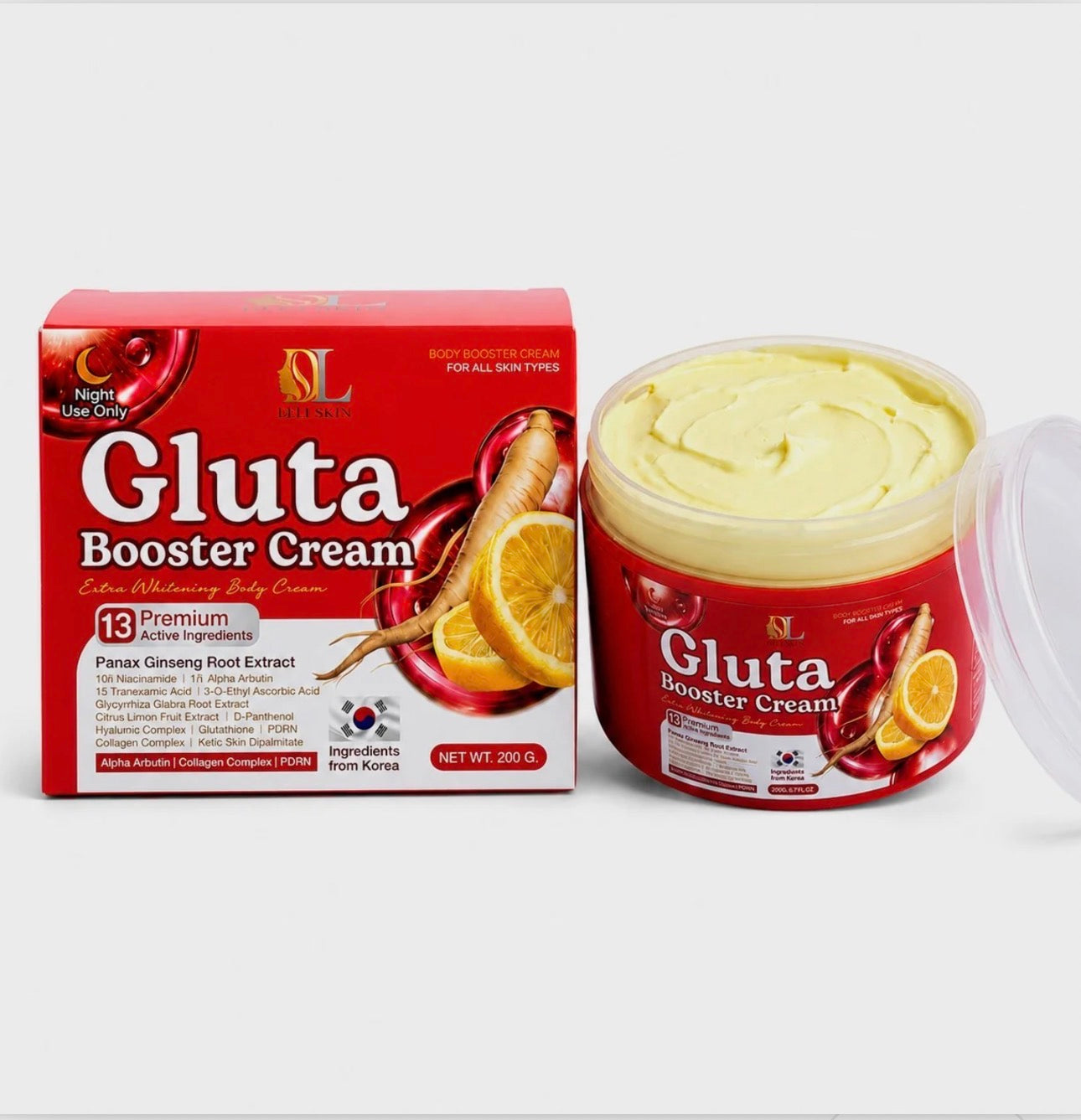 Deli Skin - Gluta Booster Cream 200g