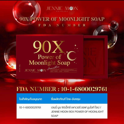 JENNIE MOON -90X POWER OF MOONLIGHT SOAP 160g