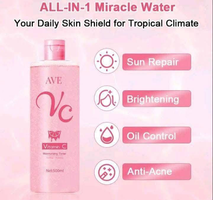 AVE - VC SOOTHING GEL MOISTURIZING TONER (Vitamin C) 500ML