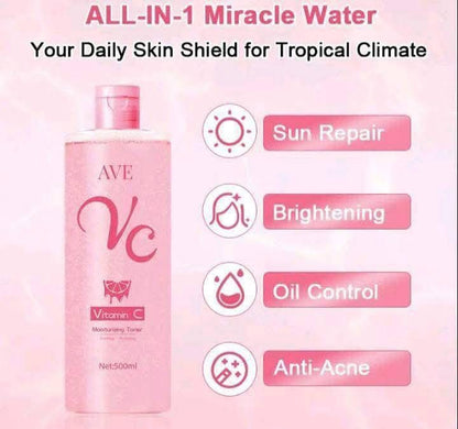 AVE - VC SOOTHING GEL MOISTURIZING TONER (Vitamin C) 500ML