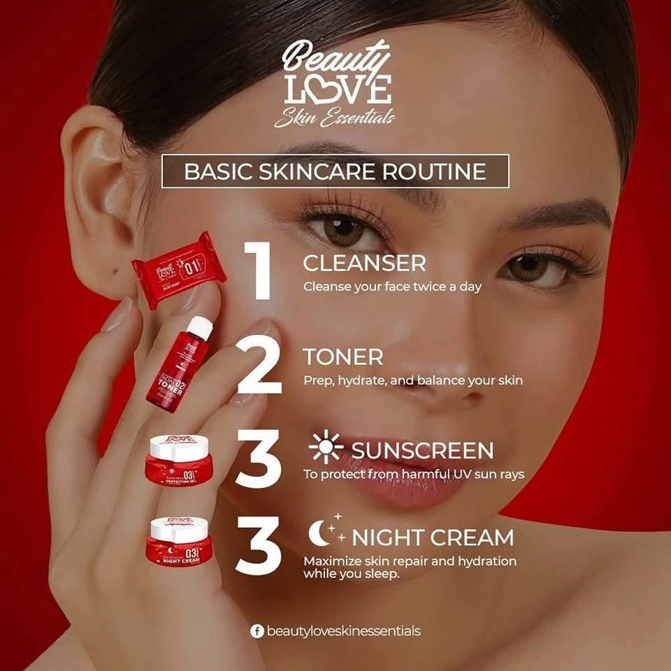 Beauty Love Skin Essentials - Rejuvenating Facial Set