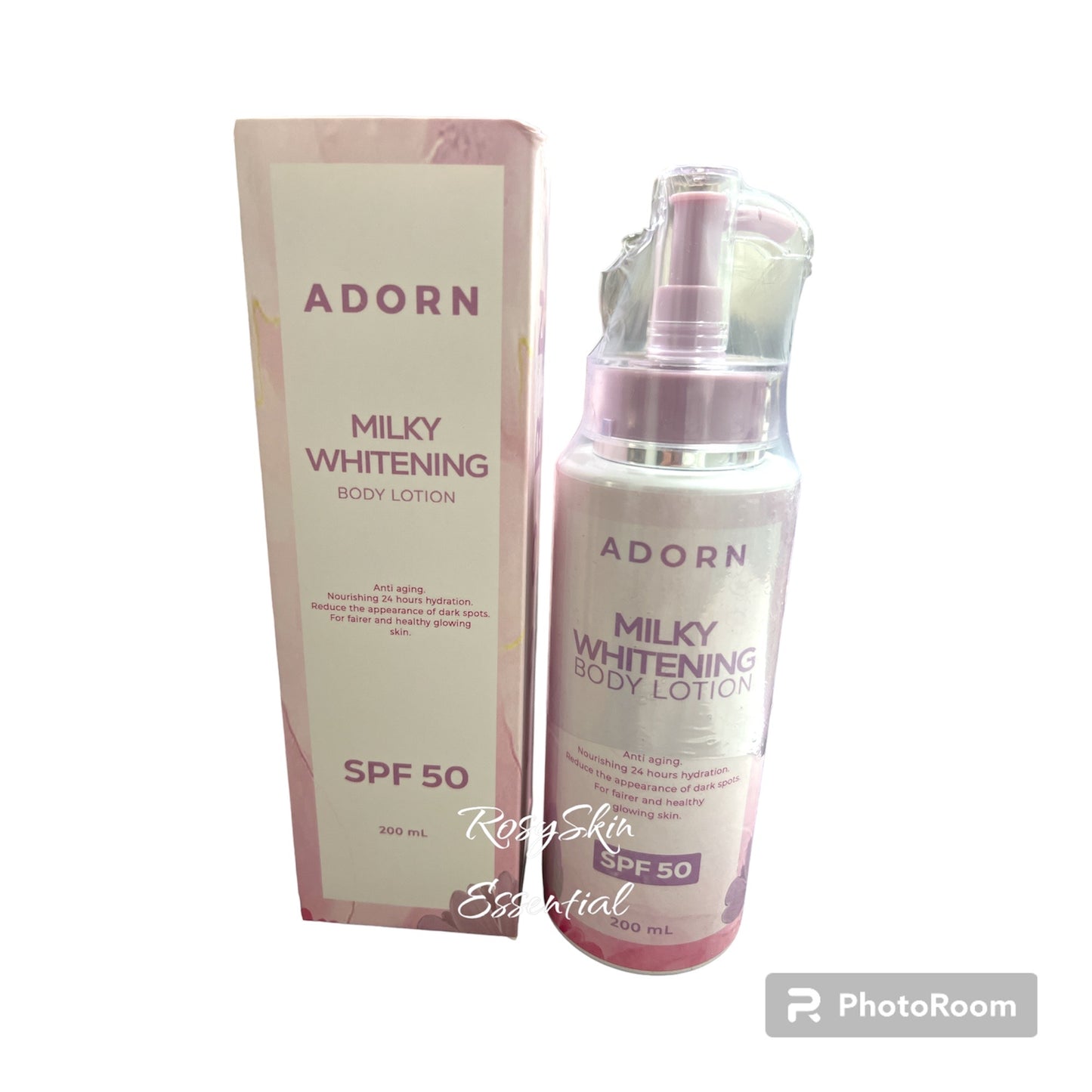 Adorn by. Calmskin - Milky Whitening Body Lotion SPF50 -200ML
