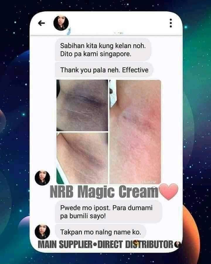 NRB Magic Underarm Whitening cream